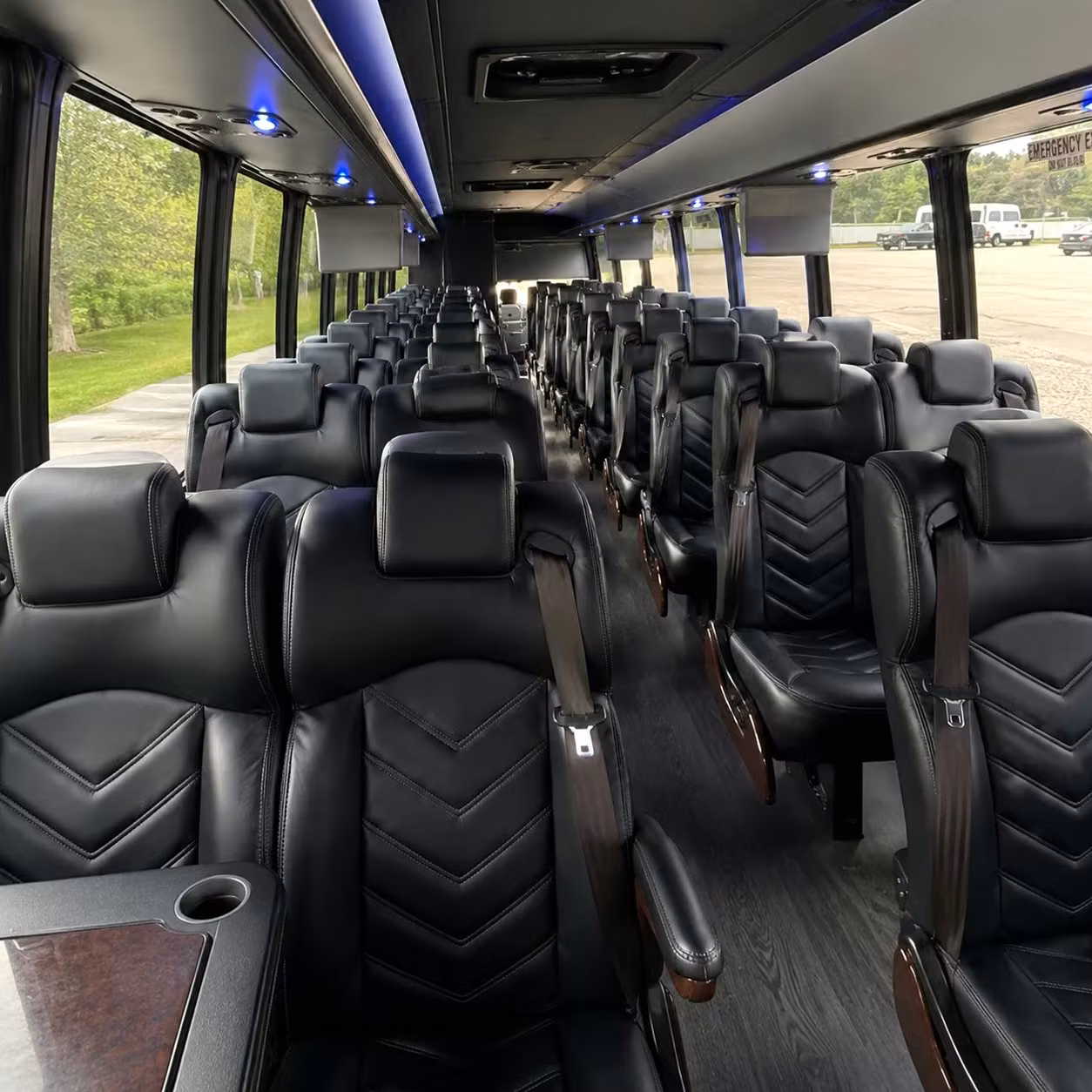 30 passenger minibus interior