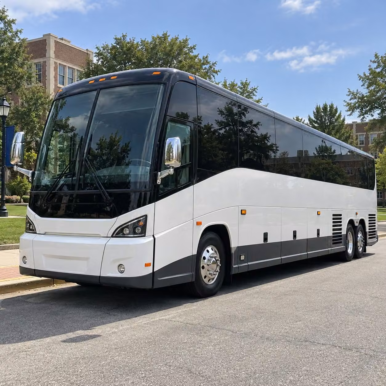 corporate event employee shuttle bus services in college station
