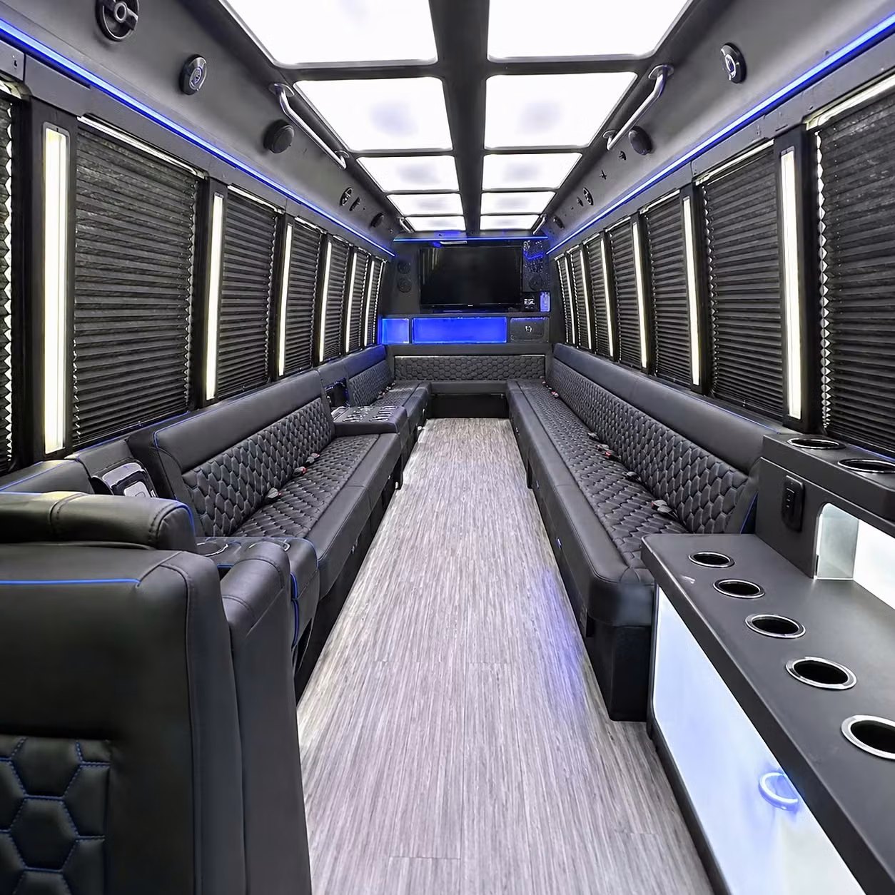 party buses make the ride to the show as fun as the concert itself