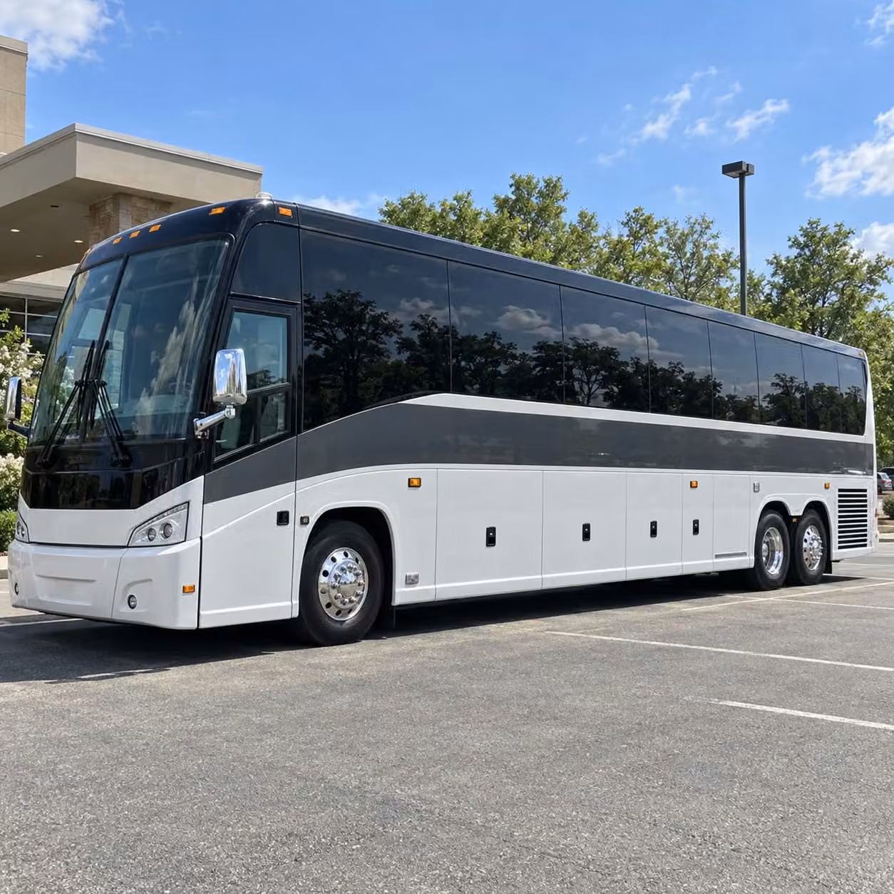 wedding shuttle bus rentals serving college station venues